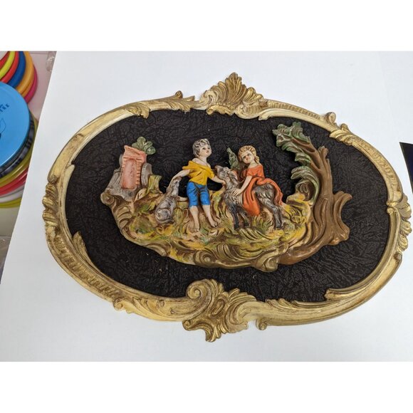 Vintage Empire 3D Wall Art 3824 Italy Picture Man Hunting 16" X 20" - Picture 2 of 13